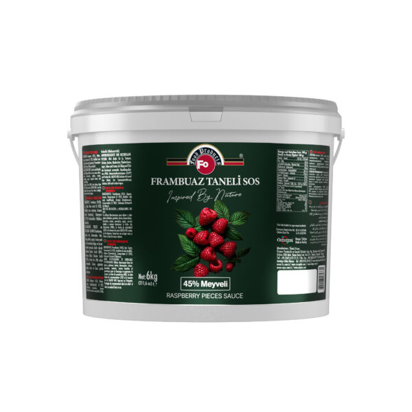 Raspberry Pieces Sauce