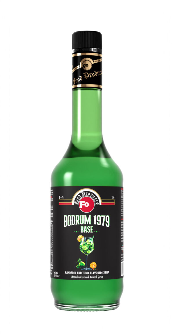 MANDARIN AND TONIC FLAVORED SYRUP