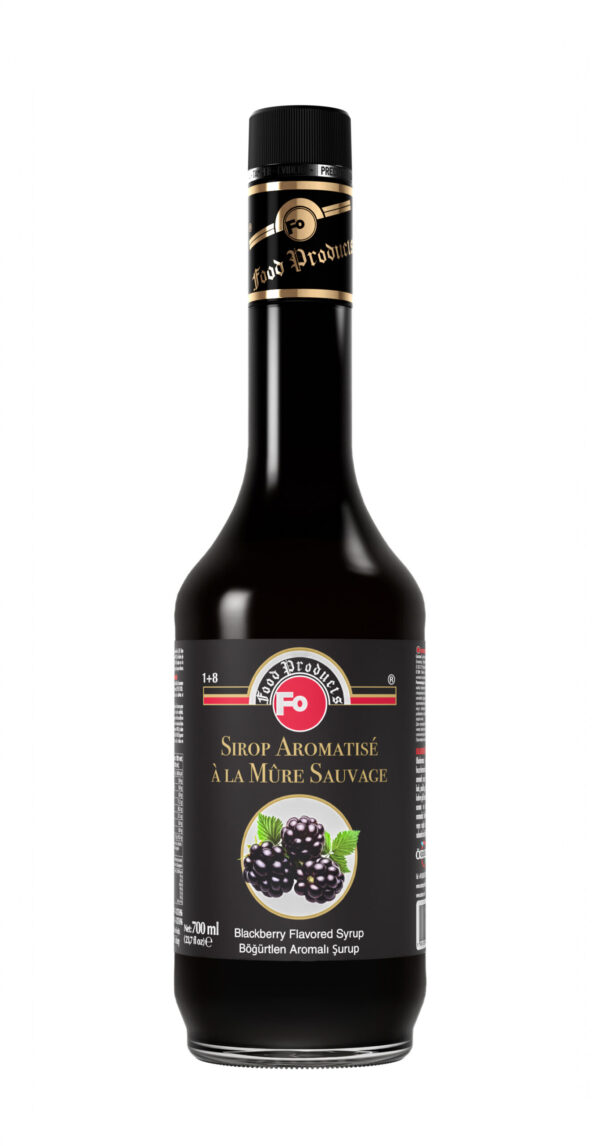 FO-BOGURTLEN-AROMALI-SURUP-700ml-YY-C Blackberry Flavored Syrup