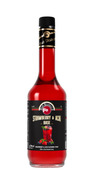 STRAWBERRY & ACAI FLAVORED SYRUP