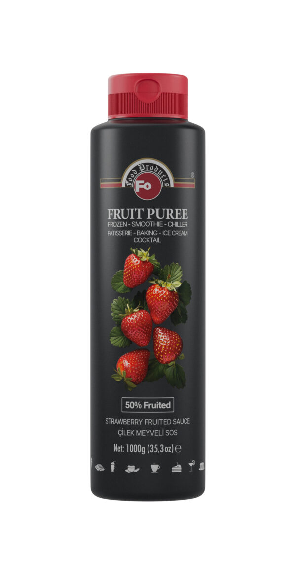 FO-ÇİLEK-MEYVELI-SOS-1KG-(FROZEN)-YY STRAWBERRY FRUITED SAUCE