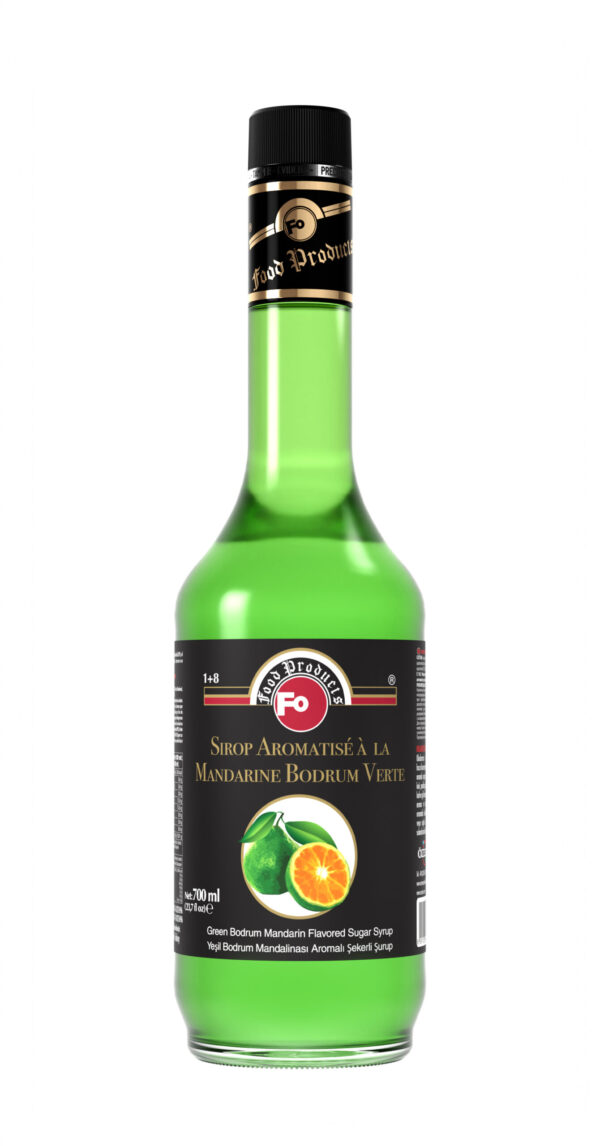 FO-YESIL-BODRUM-AROMALI-SEKERLI-SURUP-700ml-C Green Bodrum Mandarin Flavored Sugar Syrup
