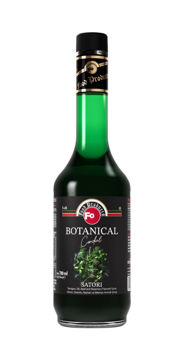 Fo Tarhun, Dereotu, Reyhan ve Bi̇beri̇ye Aromalı Şurup 700ml SATORI-C_ Tarragon, Dill, Basil and Rosemary Flavored Syrup