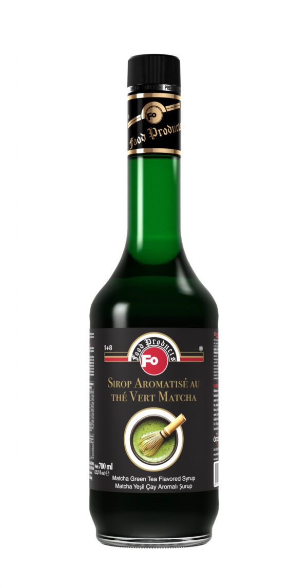 Fo_Matcha_Yesil_Cay_Aromalı_Surup-C Matcha Green Tea Flavored Syrup